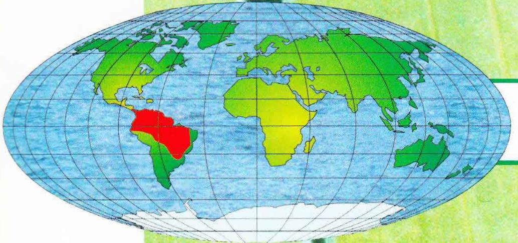 Ареал обитания маленького дендробатеса - обитает в Центральной и Южной Америке.