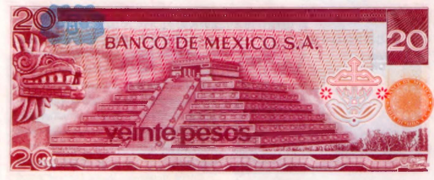 20 песо 1973 г. Мексика.