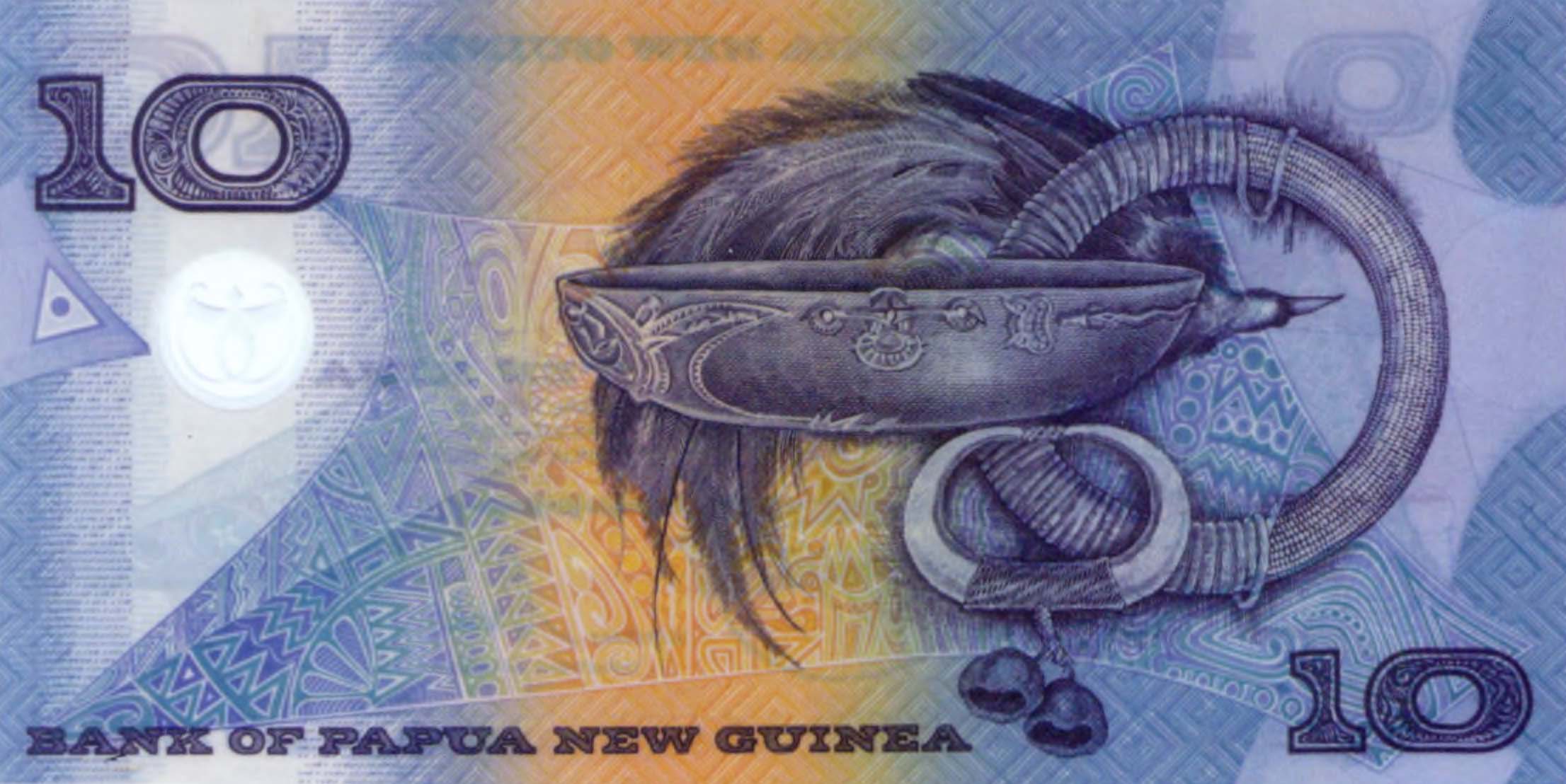 10 кин 2000 г. Папуа — Новая Гвинея.