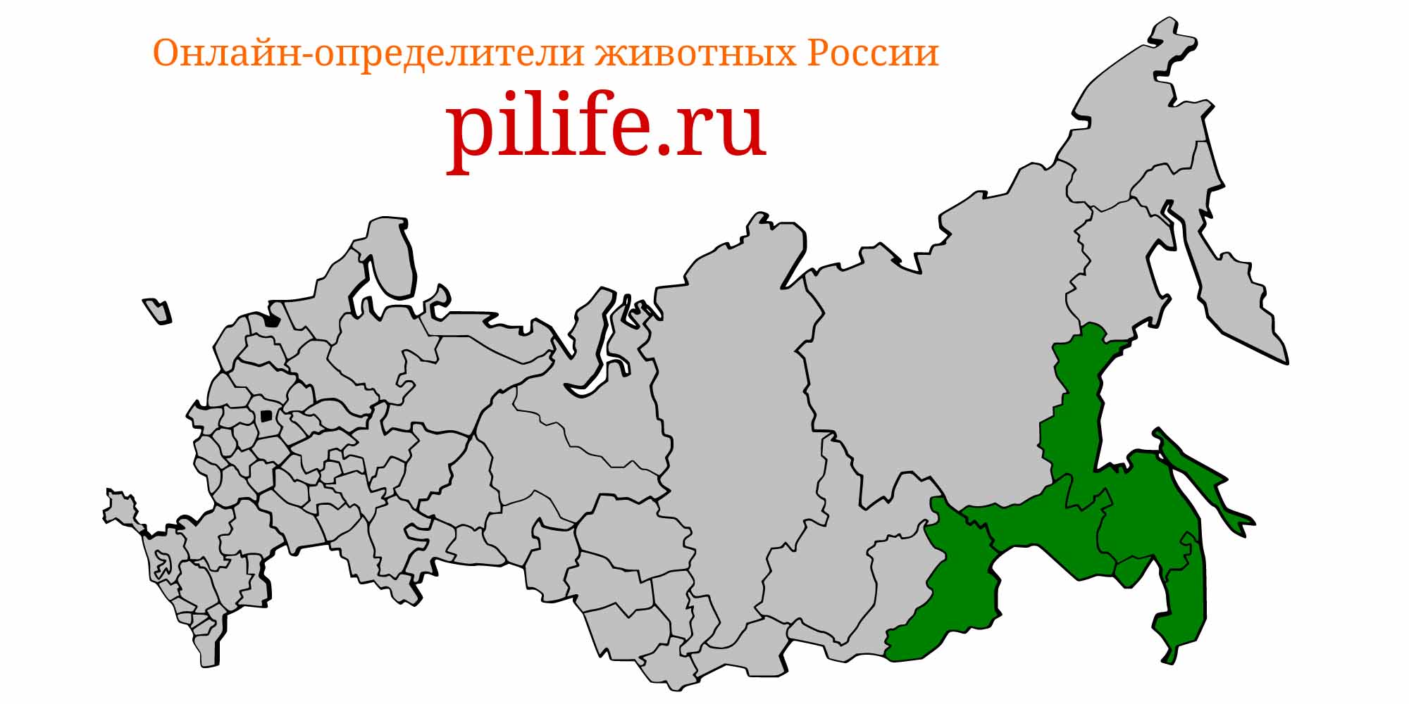 Ареал обитания Lefua costata на карте России