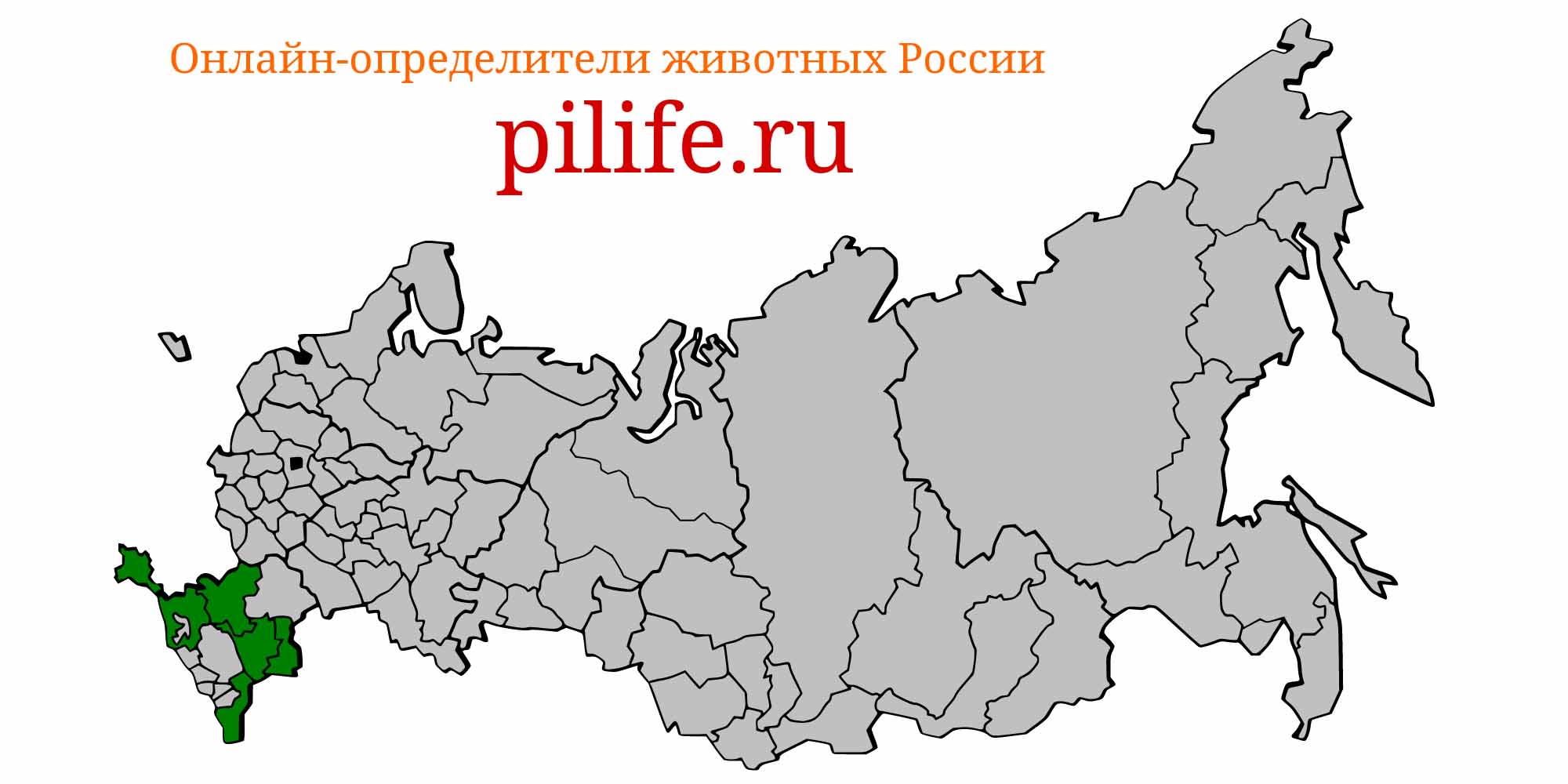 Ареал обитания ponticola syrman на карте России