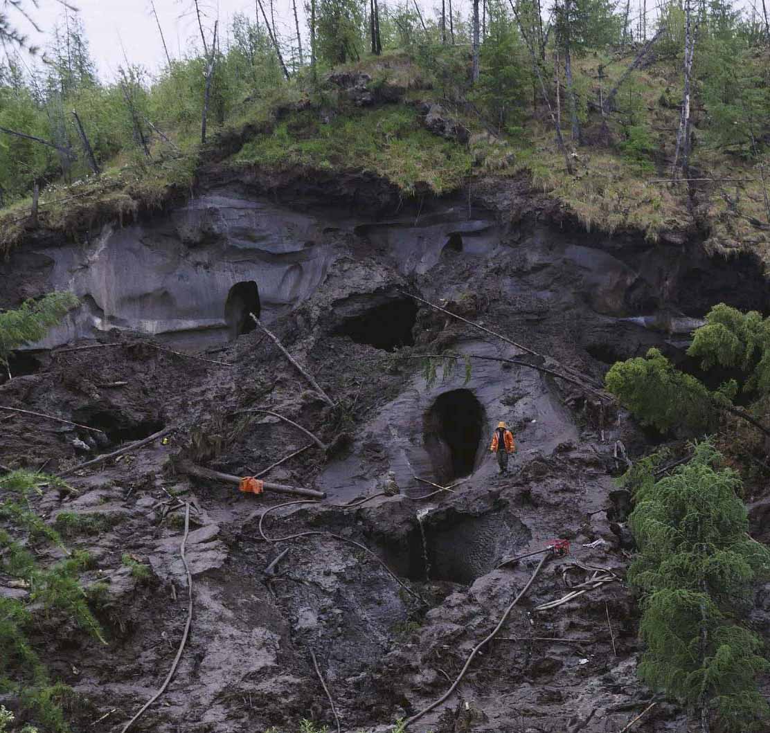 Шахты по добыче мамонтовой кости